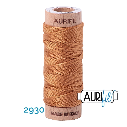 AURIFLOSS-Stickgarn, Farbe 2930 - Klöppelwerkstatt, Minispulen mit 4,3g, teilbares Baumwollgarn zum Sticken, Klöppeln, Nähen, Patchwork, ägyptische Baumwolle