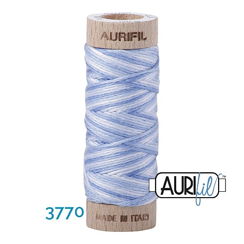 AURIFLOSS-Stickgarn, Farbe 3770 - Klöppelwerkstatt, Minispulen mit 4,3g, teilbares Baumwollgarn zum Sticken, Klöppeln, Nähen, Patchwork, ägyptische Baumwolle