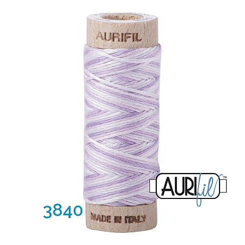 AURIFLOSS-Stickgarn, Farbe 3840 - Klöppelwerkstatt, Minispulen mit 4,3g, teilbares Baumwollgarn zum Sticken, Klöppeln, Nähen, Patchwork, ägyptische Baumwolle