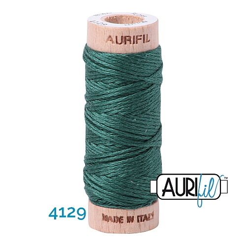 AURIFLOSS-Stickgarn, Farbe 4129 - Klöppelwerkstatt, Minispulen mit 4,3g, teilbares Baumwollgarn zum Sticken, Klöppeln, Nähen, Patchwork, ägyptische Baumwolle