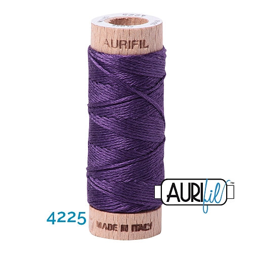 AURIFLOSS-Stickgarn, Farbe 4225 - Klöppelwerkstatt, Minispulen mit 4,3g, teilbares Baumwollgarn zum Sticken, Klöppeln, Nähen, Patchwork, ägyptische Baumwolle