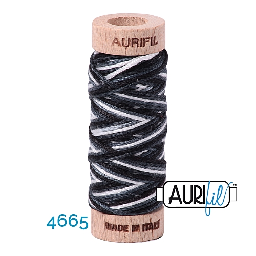 AURIFLOSS-Stickgarn, Farbe 4665 - Klöppelwerkstatt, Minispulen mit 4,3g, teilbares Baumwollgarn zum Sticken, Klöppeln, Nähen, Patchwork, ägyptische Baumwolle