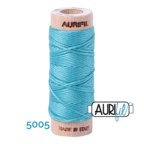 AURIFLOSS-Stickgarn, Farbe 5005 - Klöppelwerkstatt, Minispulen mit 4,3g, teilbares Baumwollgarn zum Sticken, Klöppeln, Nähen, Patchwork, ägyptische Baumwolle