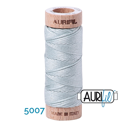 AURIFLOSS-Stickgarn, Farbe 5007 - Klöppelwerkstatt, Minispulen mit 4,3g, teilbares Baumwollgarn zum Sticken, Klöppeln, Nähen, Patchwork, ägyptische Baumwolle