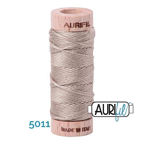 AURIFLOSS-Stickgarn, Farbe 5011 - Klöppelwerkstatt, Minispulen mit 4,3g, teilbares Baumwollgarn zum Sticken, Klöppeln, Nähen, Patchwork, ägyptische Baumwolle