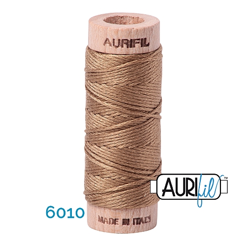 AURIFLOSS-Stickgarn, Farbe 6010 - Klöppelwerkstatt, Minispulen mit 4,3g, teilbares Baumwollgarn zum Sticken, Klöppeln, Nähen, Patchwork, ägyptische Baumwolle