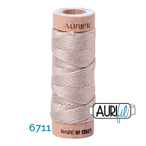 AURIFLOSS-Stickgarn, Farbe 6711 - Klöppelwerkstatt, Minispulen mit 4,3g, teilbares Baumwollgarn zum Sticken, Klöppeln, Nähen, Patchwork, ägyptische Baumwolle