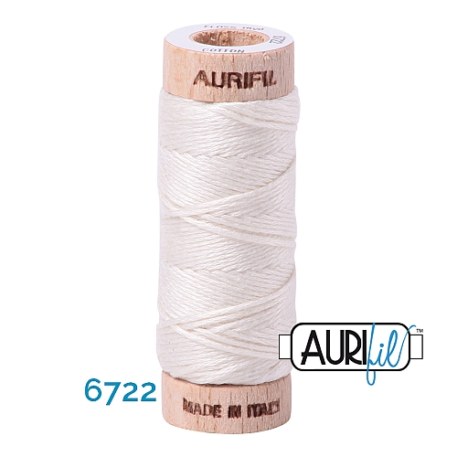 AURIFLOSS-Stickgarn, Farbe 6722 - Klöppelwerkstatt, Minispulen mit 4,3g, teilbares Baumwollgarn zum Sticken, Klöppeln, Nähen, Patchwork, ägyptische Baumwolle