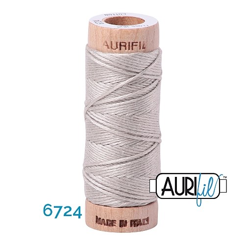 AURIFLOSS-Stickgarn, Farbe 6724 - Klöppelwerkstatt, Minispulen mit 4,3g, teilbares Baumwollgarn zum Sticken, Klöppeln, Nähen, Patchwork, ägyptische Baumwolle