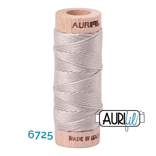 AURIFLOSS-Stickgarn, Farbe 6725 - Klöppelwerkstatt, Minispulen mit 4,3g, teilbares Baumwollgarn zum Sticken, Klöppeln, Nähen, Patchwork, ägyptische Baumwolle