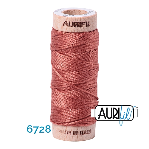 AURIFLOSS-Stickgarn, Farbe 6728 - Klöppelwerkstatt, Minispulen mit 4,3g, teilbares Baumwollgarn zum Sticken, Klöppeln, Nähen, Patchwork, ägyptische Baumwolle