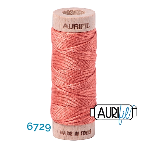 AURIFLOSS-Stickgarn, Farbe 6729 - Klöppelwerkstatt, Minispulen mit 4,3g, teilbares Baumwollgarn zum Sticken, Klöppeln, Nähen, Patchwork, ägyptische Baumwolle