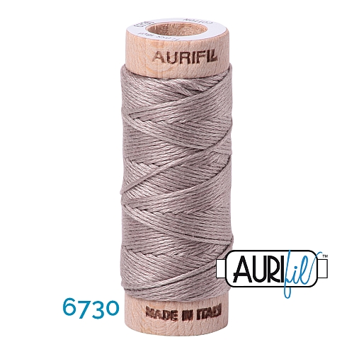 AURIFLOSS-Stickgarn, Farbe 6730 - Klöppelwerkstatt, Minispulen mit 4,3g, teilbares Baumwollgarn zum Sticken, Klöppeln, Nähen, Patchwork, ägyptische Baumwolle
