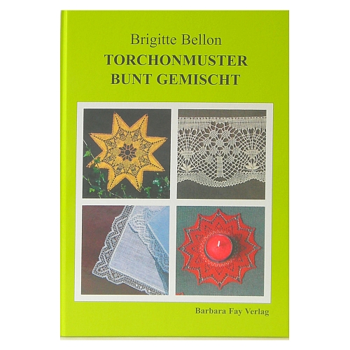 Torchonmuster bunt gemischt ~ Brigitte Bellon in der Klöppelwerkstatt, Torchon, Spitze, klöppeln