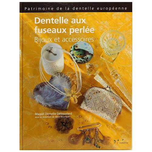Dentelle aux fuseaux perlée ~ Mick Fouriscot - Bijoux et accessoires, in der Klöppelwerkstatt erhältlich, klöppeln