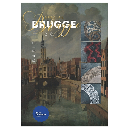 Special Brugge Basic 2018, Mappe mit 12 Mustern, herausgegeben zu World Lace Congreß, in der Klöppelwerkstatt erhältlich