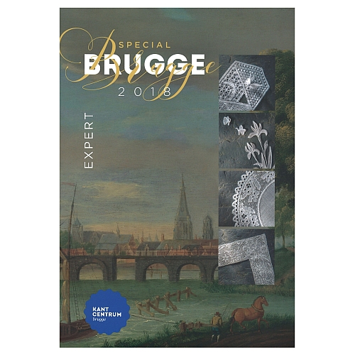 Special Brugge Expert 2018, Mappe mit 12 Mustern, herausgegeben zu World Lace Congreß, in der Klöppelwerkstatt erhältlich