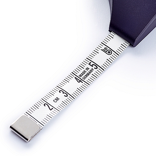 Prym-Rollmaßband ergonomics, Besonders ergonomisches Design Weißes Band mit Skala 150 cm/60 inch, in der Klöppelwerkstatt