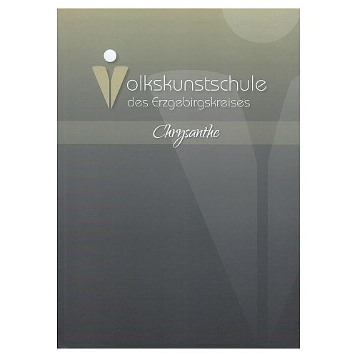 Chrysanthe ~ Volkskunstschule d. ERZ ~ Klöppelwerkstatt, Beschreibung der Arbeitsweise und moderne Gestaltungsmöglichkeiten, technisches Handbuch klöppeln