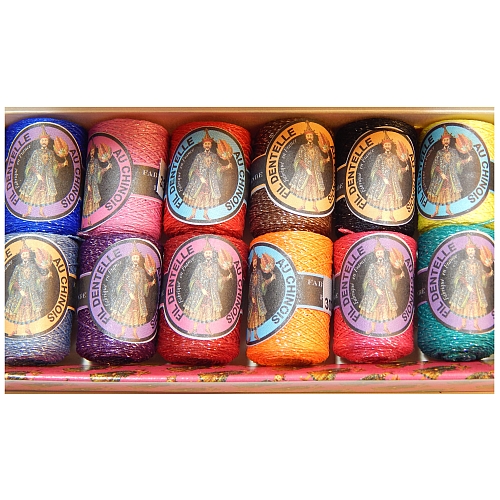 Cocons Calais - No.1 - 12 er Pack - Klöppelwerkstatt, zu klöppeln, sticken, häkeln, stricken, nähen, quilten, Baumwolle, Baumwollgarn, Klöppelgarn