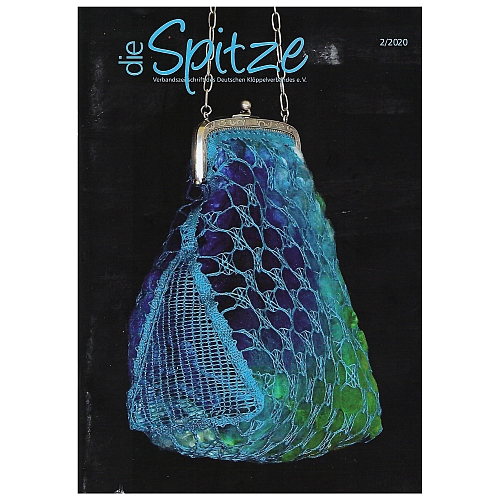 Die Spitze - Klöppelwerkstatt, eine Verbandszeitschrift, herausgegeben vom Deutschen Klöppelverband e.V., verschiedene gebrauchte Hefte, klöppeln Heft 2-2020
