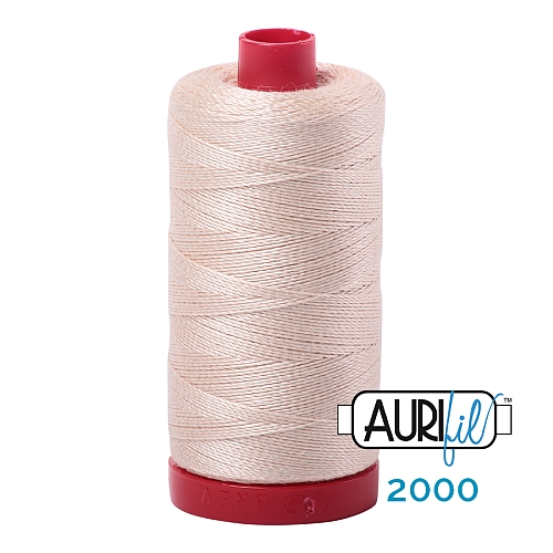 AURIFIl 12wt - Farbe 2000 in der Klöppelwerkstatt erhältlich, zum klöppeln, stricken, stricken, nähen, quilten, für Patchwork, Handsticken, Kreuzstich bestens geeignet.