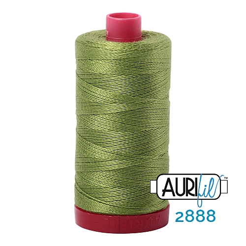 AURIFIl 12wt - Farbe 2888 in der Klöppelwerkstatt erhältlich, zum klöppeln, stricken, stricken, nähen, quilten, für Patchwork, Handsticken, Kreuzstich bestens geeignet.