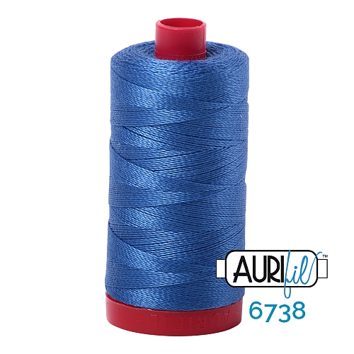 AURIFIl 12wt - Farbe 6738 in der Klöppelwerkstatt erhältlich, zum klöppeln, stricken, stricken, nähen, quilten, für Patchwork, Handsticken, Kreuzstich bestens geeignet.