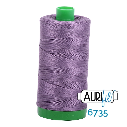 AURIFIl 40wt - Farbe 6735, 1000mt, in der Klöppelwerkstatt erhältlich, zum klöppeln, stricken, stricken, nähen, quilten, für Patchwork, Handsticken, Kreuzstich bestens geeignet.