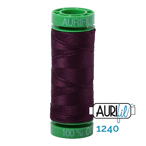 AURIFIl 40wt - Farbe 1240, 150mt, in der Klöppelwerkstatt erhältlich, zum klöppeln, stricken, stricken, nähen, quilten, für Patchwork, Handsticken, Kreuzstich bestens geeignet.