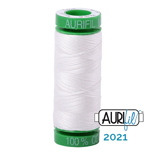 AURIFIl 40wt - Farbe 2021, 150mt, in der Klöppelwerkstatt erhältlich, zum klöppeln, stricken, stricken, nähen, quilten, für Patchwork, Handsticken, Kreuzstich bestens geeignet.