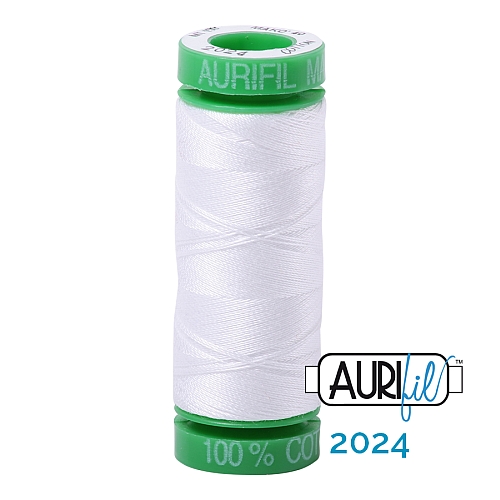AURIFIl 40wt - Farbe 2024, 150mt, in der Klöppelwerkstatt erhältlich, zum klöppeln, stricken, stricken, nähen, quilten, für Patchwork, Handsticken, Kreuzstich bestens geeignet.