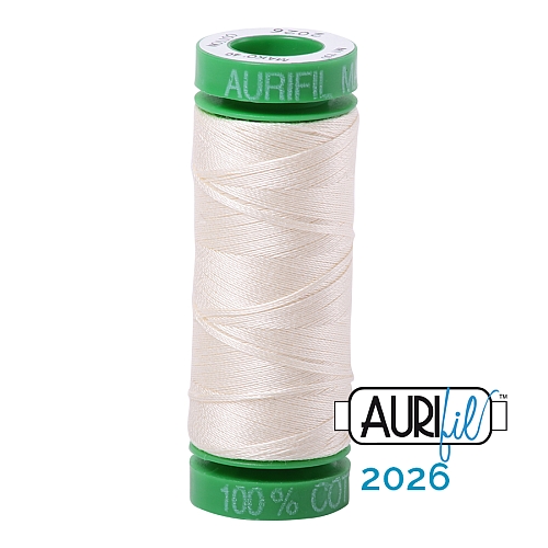 AURIFIl 40wt - Farbe 2026, 150mt, in der Klöppelwerkstatt erhältlich, zum klöppeln, stricken, stricken, nähen, quilten, für Patchwork, Handsticken, Kreuzstich bestens geeignet.