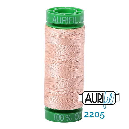 AURIFIl 40wt - Farbe 2205, 150mt, in der Klöppelwerkstatt erhältlich, zum klöppeln, stricken, stricken, nähen, quilten, für Patchwork, Handsticken, Kreuzstich bestens geeignet.