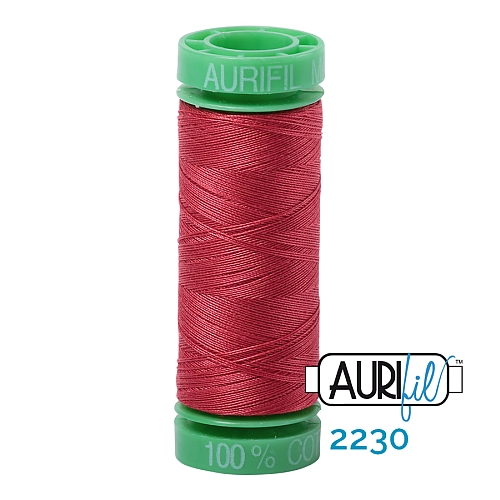 AURIFIl 40wt - Farbe 2230, 150mt, in der Klöppelwerkstatt erhältlich, zum klöppeln, stricken, stricken, nähen, quilten, für Patchwork, Handsticken, Kreuzstich bestens geeignet.