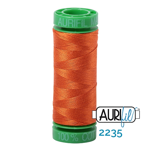 AURIFIl 40wt - Farbe 2235, 150mt, in der Klöppelwerkstatt erhältlich, zum klöppeln, stricken, stricken, nähen, quilten, für Patchwork, Handsticken, Kreuzstich bestens geeignet.