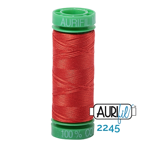 AURIFIl 40wt - Farbe 2245, 150mt, in der Klöppelwerkstatt erhältlich, zum klöppeln, stricken, stricken, nähen, quilten, für Patchwork, Handsticken, Kreuzstich bestens geeignet.