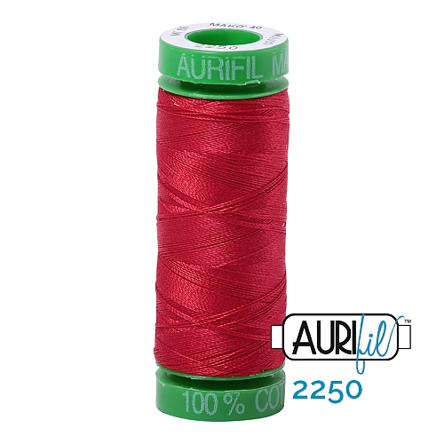 AURIFIl 40wt - Farbe 2250, 150mt, in der Klöppelwerkstatt erhältlich, zum klöppeln, stricken, stricken, nähen, quilten, für Patchwork, Handsticken, Kreuzstich bestens geeignet.