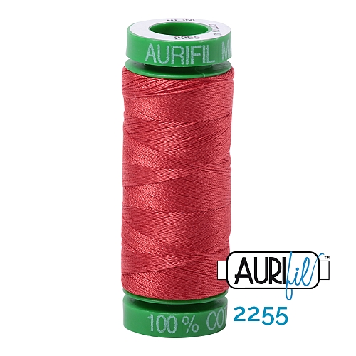AURIFIl 40wt - Farbe 2255, 150mt, in der Klöppelwerkstatt erhältlich, zum klöppeln, stricken, stricken, nähen, quilten, für Patchwork, Handsticken, Kreuzstich bestens geeignet.