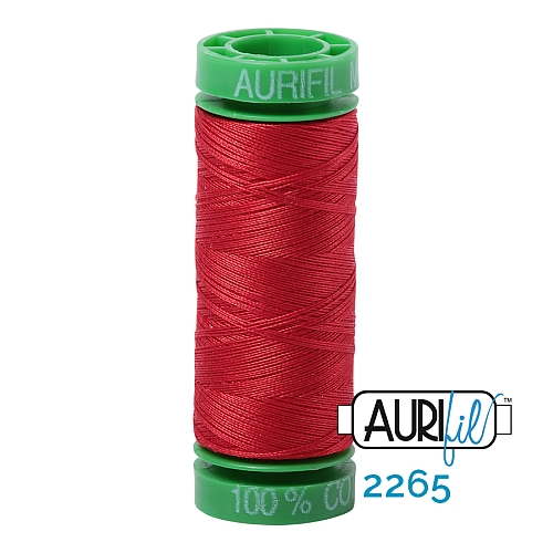AURIFIl 40wt - Farbe 2265, 150mt, in der Klöppelwerkstatt erhältlich, zum klöppeln, stricken, stricken, nähen, quilten, für Patchwork, Handsticken, Kreuzstich bestens geeignet.