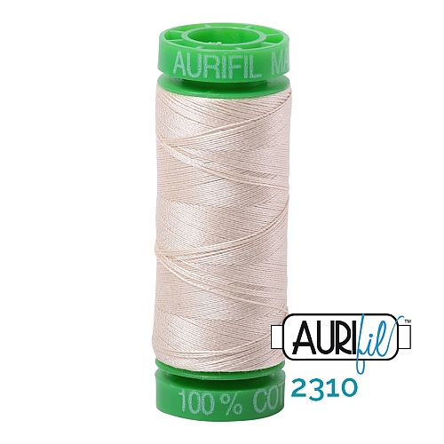 AURIFIl 40wt - Farbe 2310, 150mt, in der Klöppelwerkstatt erhältlich, zum klöppeln, stricken, stricken, nähen, quilten, für Patchwork, Handsticken, Kreuzstich bestens geeignet.