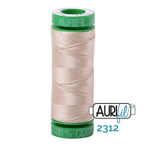 AURIFIl 40wt - Farbe 2312, 150mt, in der Klöppelwerkstatt erhältlich, zum klöppeln, stricken, stricken, nähen, quilten, für Patchwork, Handsticken, Kreuzstich bestens geeignet.