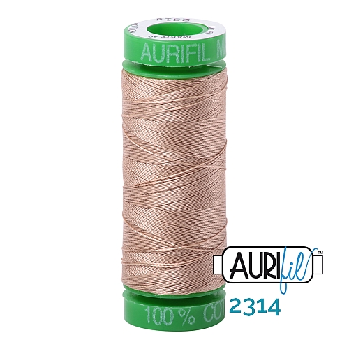 AURIFIl 40wt - Farbe 2314, 150mt, in der Klöppelwerkstatt erhältlich, zum klöppeln, stricken, stricken, nähen, quilten, für Patchwork, Handsticken, Kreuzstich bestens geeignet.