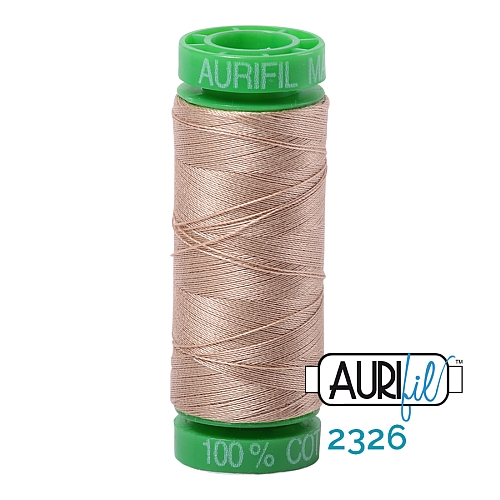 AURIFIl 40wt - Farbe 2326, 150mt, in der Klöppelwerkstatt erhältlich, zum klöppeln, stricken, stricken, nähen, quilten, für Patchwork, Handsticken, Kreuzstich bestens geeignet.