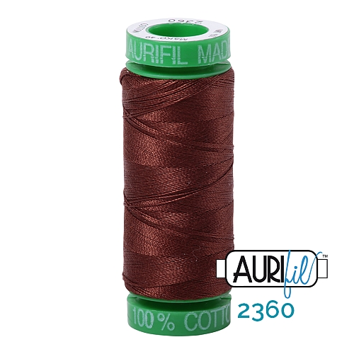AURIFIl 40wt - Farbe 2360, 150mt, in der Klöppelwerkstatt erhältlich, zum klöppeln, stricken, stricken, nähen, quilten, für Patchwork, Handsticken, Kreuzstich bestens geeignet.