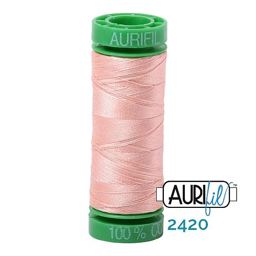 AURIFIl 40wt - Farbe 2420, 150mt, in der Klöppelwerkstatt erhältlich, zum klöppeln, stricken, stricken, nähen, quilten, für Patchwork, Handsticken, Kreuzstich bestens geeignet.