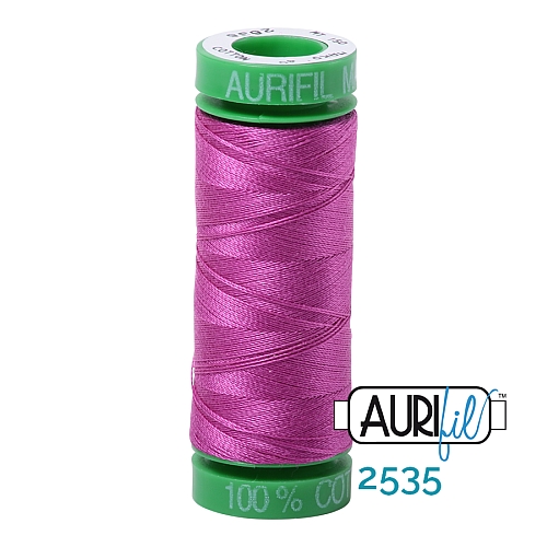 AURIFIl 40wt - Farbe 2535, 150mt, in der Klöppelwerkstatt erhältlich, zum klöppeln, stricken, stricken, nähen, quilten, für Patchwork, Handsticken, Kreuzstich bestens geeignet.