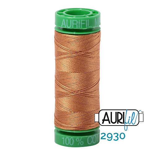 AURIFIl 40wt - Farbe 2930, 150mt, in der Klöppelwerkstatt erhältlich, zum klöppeln, stricken, stricken, nähen, quilten, für Patchwork, Handsticken, Kreuzstich bestens geeignet.