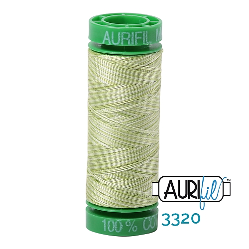 AURIFIl 40wt - Farbe 3320, 150mt, in der Klöppelwerkstatt erhältlich, zum klöppeln, stricken, stricken, nähen, quilten, für Patchwork, Handsticken, Kreuzstich bestens geeignet.