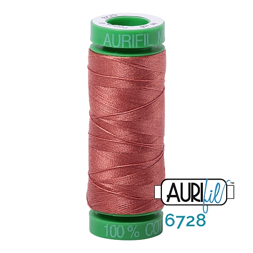 AURIFIl 40wt - Farbe 6728, 150mt, in der Klöppelwerkstatt erhältlich, zum klöppeln, stricken, stricken, nähen, quilten, für Patchwork, Handsticken, Kreuzstich bestens geeignet.